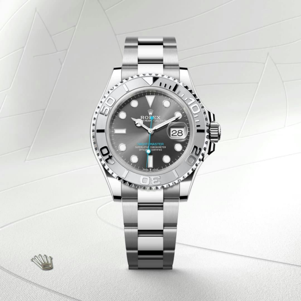 Yacht-Master 40 Oyster, 40 mm, Oystersteel and platinum