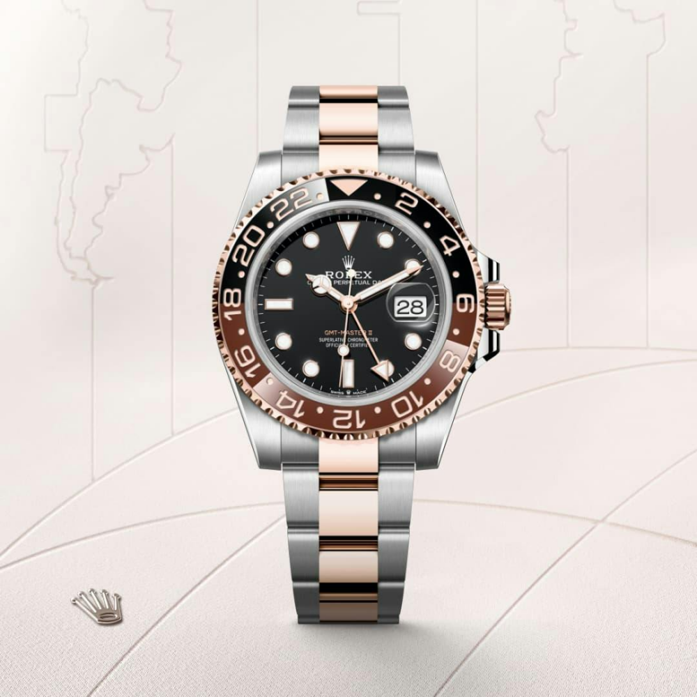 GMT-Master II Oyster, 40 mm, Oystersteel and Everose gold