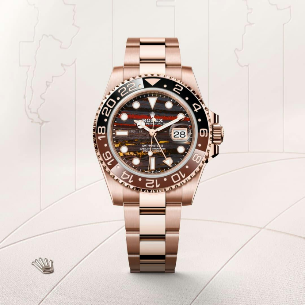 GMT-Master II Oyster, 40 mm, Everose gold