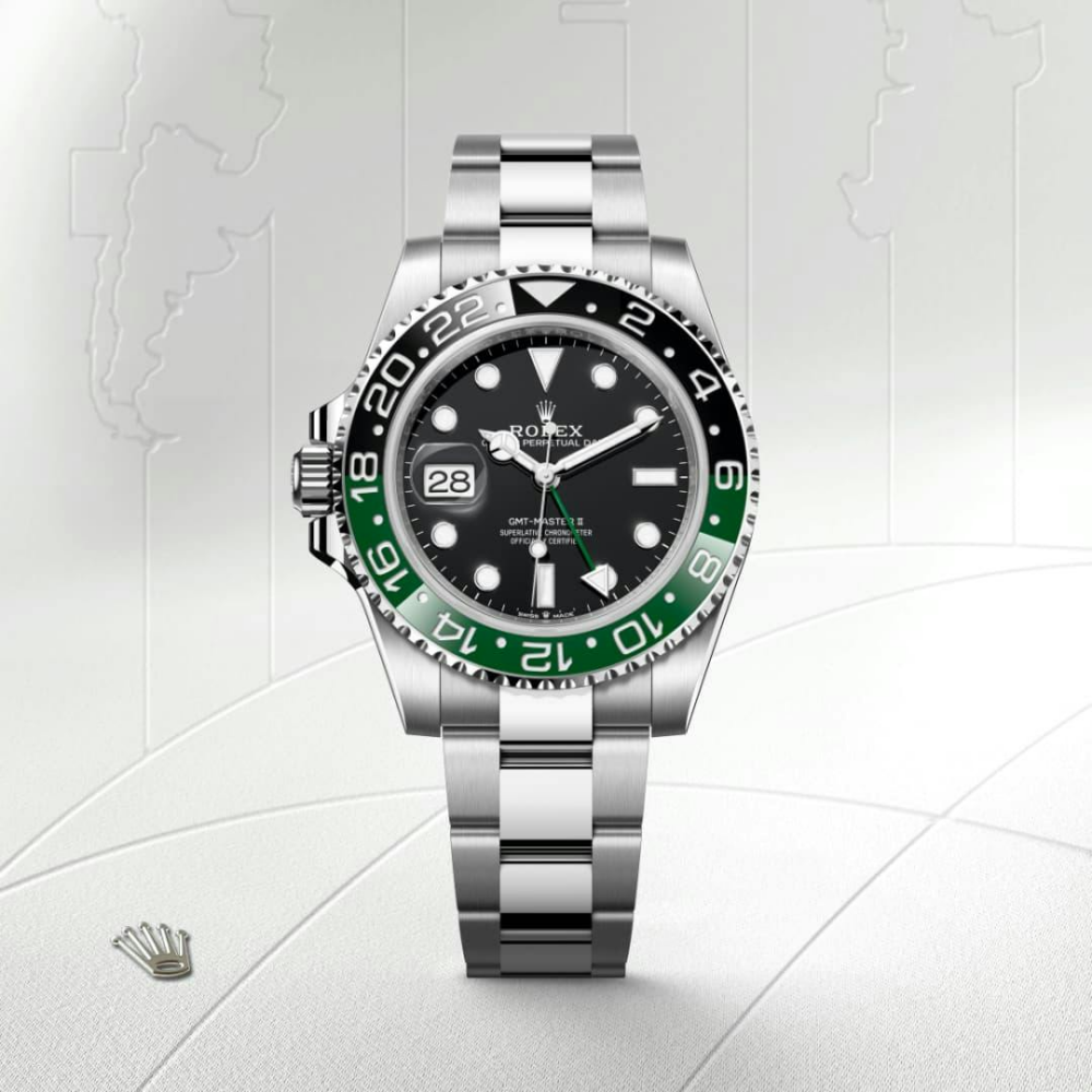A-GMT-Master II Oyster, 40 mm, Oystersteel