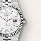Land-Dweller 36 Oyster, 36 mm, Oystersteel and white gold