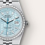 Land-Dweller 36 Oyster, 36 mm, platinum and diamonds