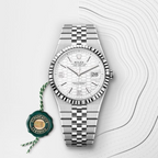 Land-Dweller 40 Oyster, 40 mm, Oystersteel and white gold