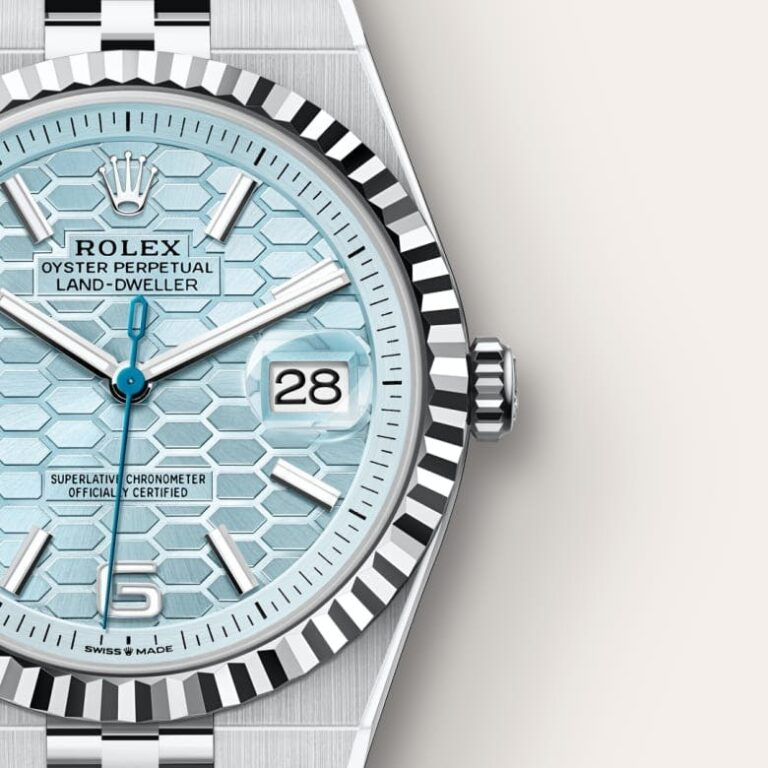 Land-Dweller 40 Oyster, 40 mm, platinum