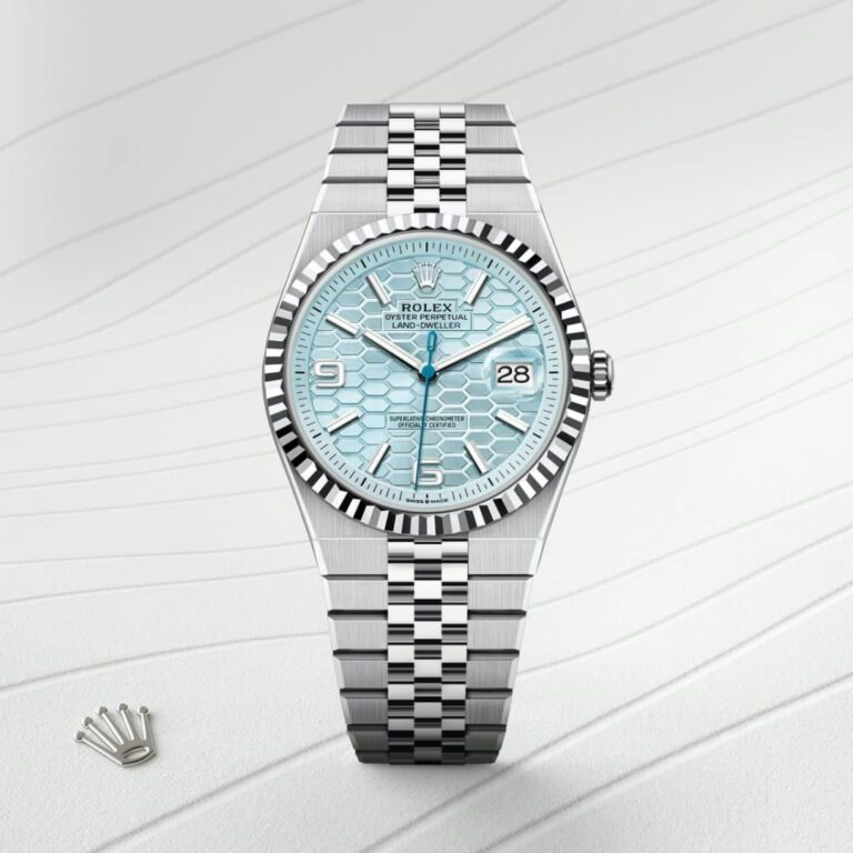 Land-Dweller 40 Oyster, 40 mm, platinum
