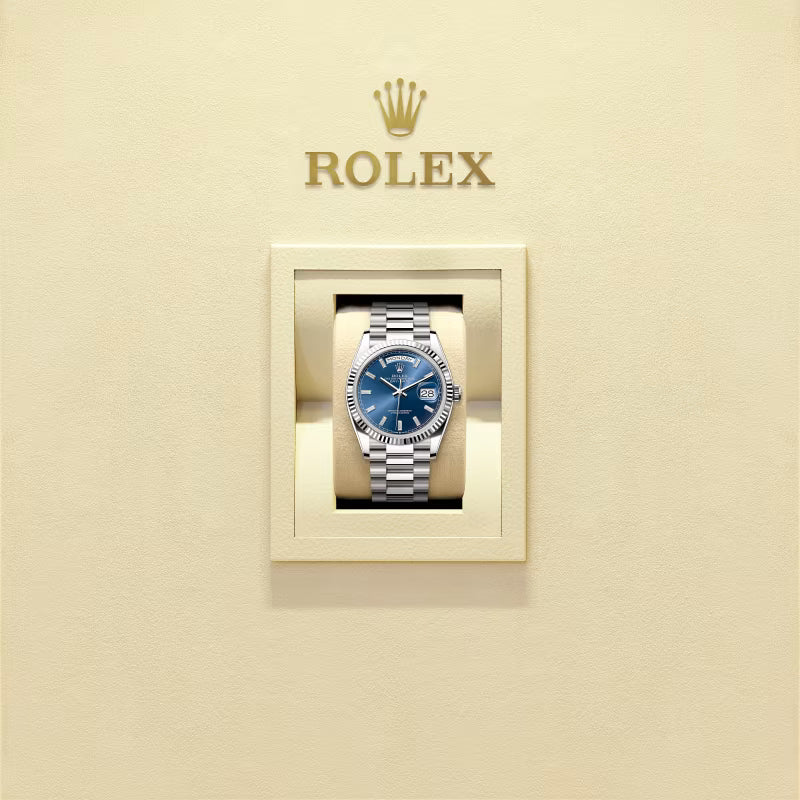 Day-Date 36 Oyster, 36 mm, White Gold Ref128239