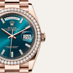 Day-Date 36 Oyster, 36 mm, Everose gold and diamonds
