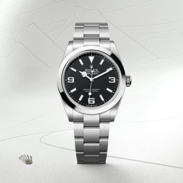 Explorer 40 Oyster, 40 mm, Oystersteel