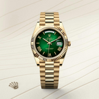 A- Day-Date 40 Oyster, 40 mm, yellow gold
