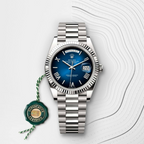 B- Day-Date 40 Oyster, 40 mm, white gold