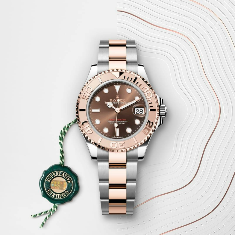 Yacht-Master 40 Oyster, 40 mm, Oystersteel and Everose gold
