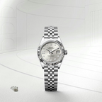 Lady-Datejust Oyster, 28 mm, Oystersteel and white gold