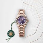 Lady-Datejust Oyster, 28 mm, Everose gold