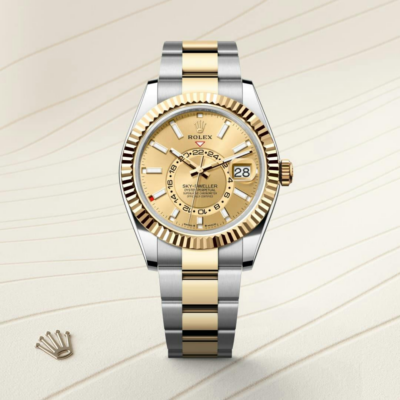 Sky-Dweller Oyster, 42 mm, Oystersteel and yellow gold