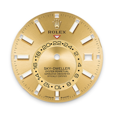 Sky-Dweller, 42mm, 18k Yellow Gold