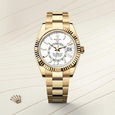 Sky-Dweller Oyster, 42 mm, yellow gold