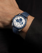 Speedmaster Anniversary Series 42 mm, steel on coated nylon fabric strap