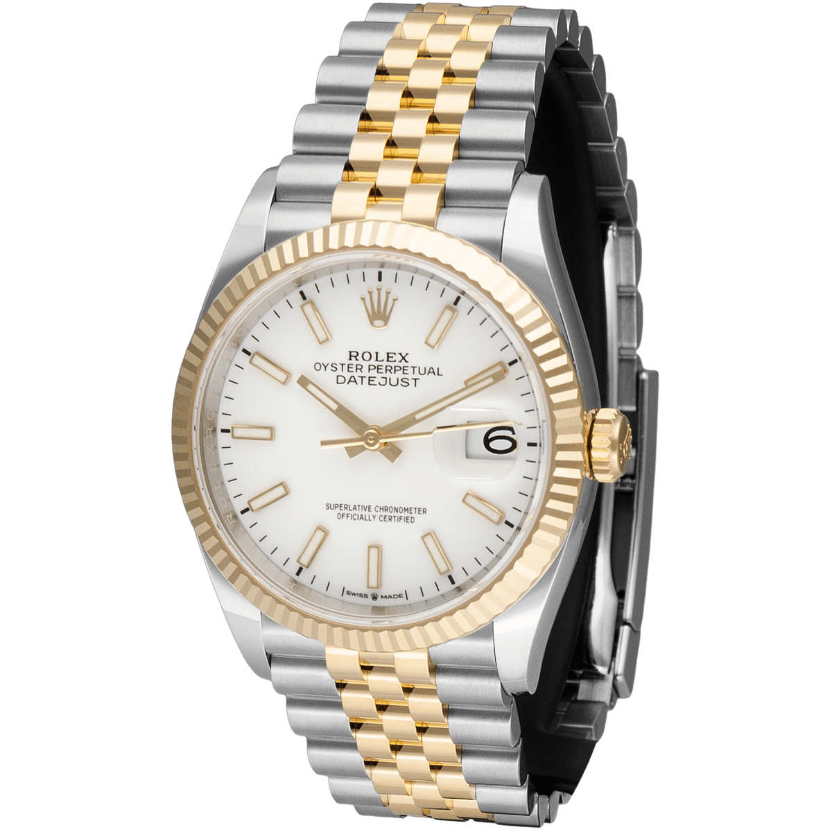 Datejust 36 Oyster, 36 mm, Oystersteel and yellow gold