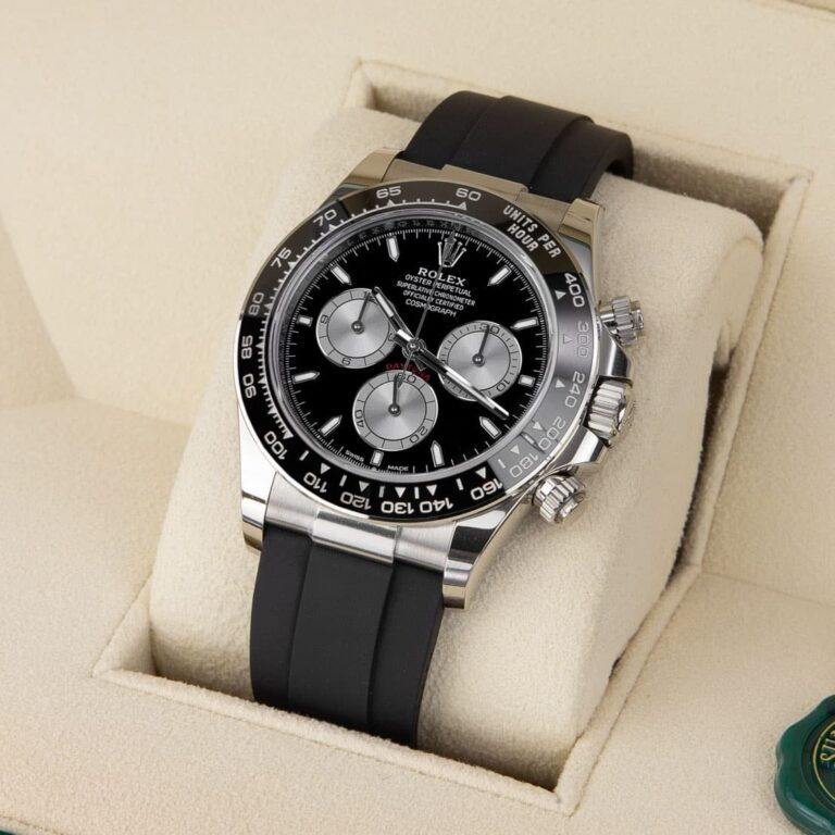 Oyster Perpetual Cosmograph Daytona 18kt White Gold ‘Baby Le Mans’