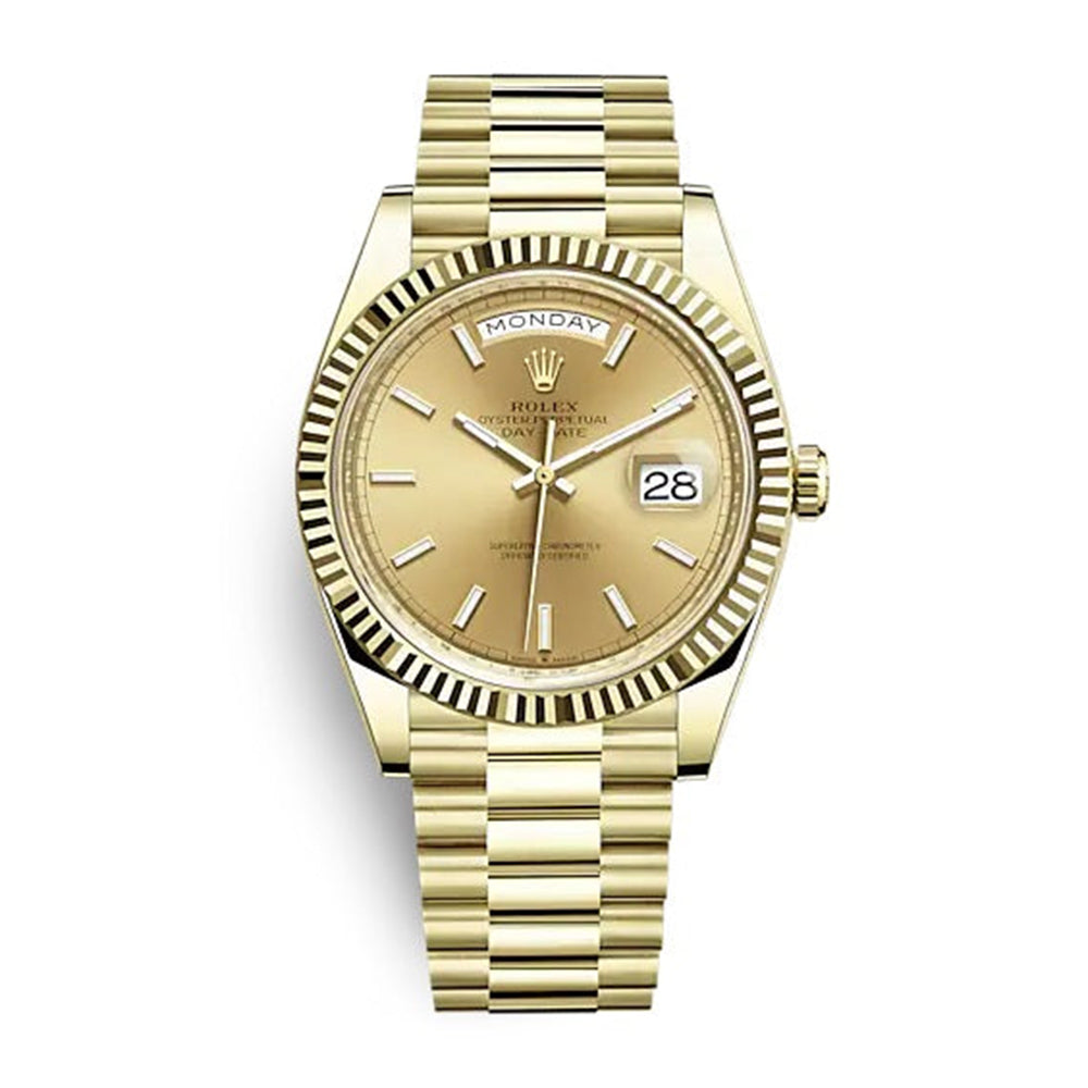 A Day-Date 36 Oyster, 36 mm, yellow gold