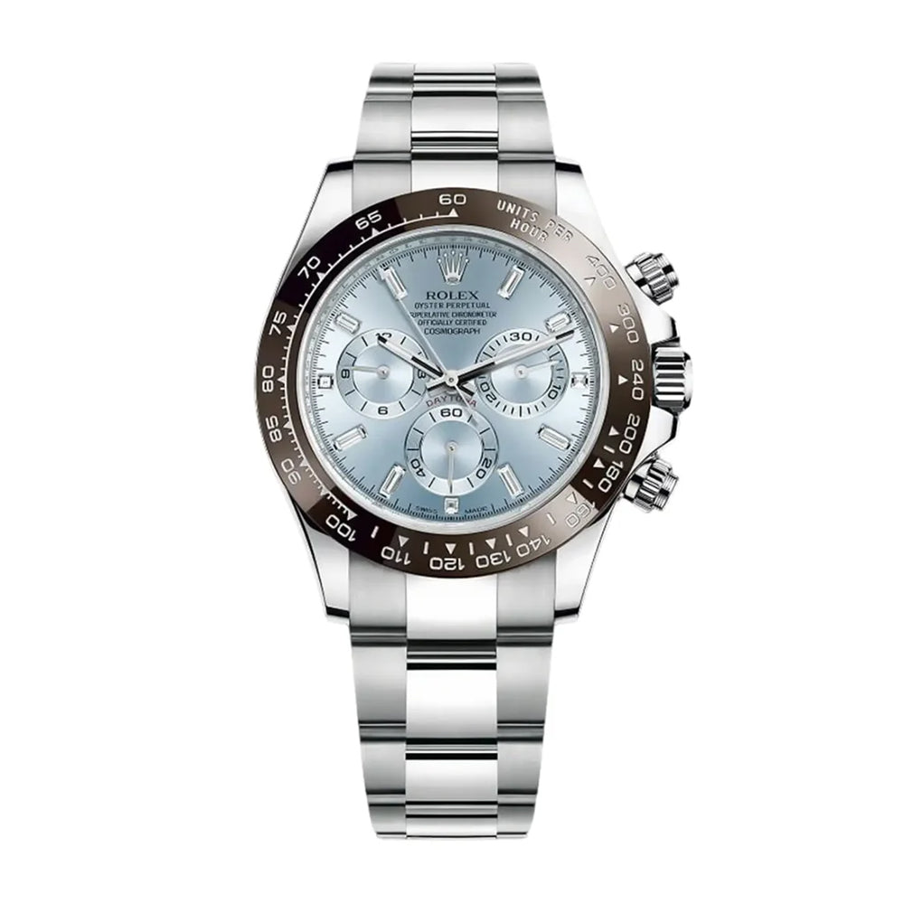 Cosmograph Daytona 40mm Platinum Ice-Blue Dial