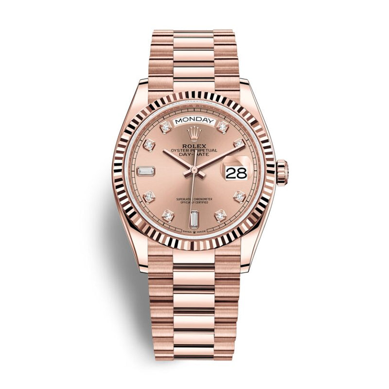 Day-Date 36 Oyster, 36 mm, Everose gold