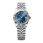 Datejust 31 Oyster, 31 mm, Oystersteel and white gold