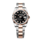Datejust 36 Oyster, 36 mm, Oystersteel and Everose gold