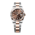 Datejust 36 Oyster, 36 mm, Oystersteel and Everose gold