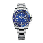 B- Submariner Blue Disc Watch 40MM