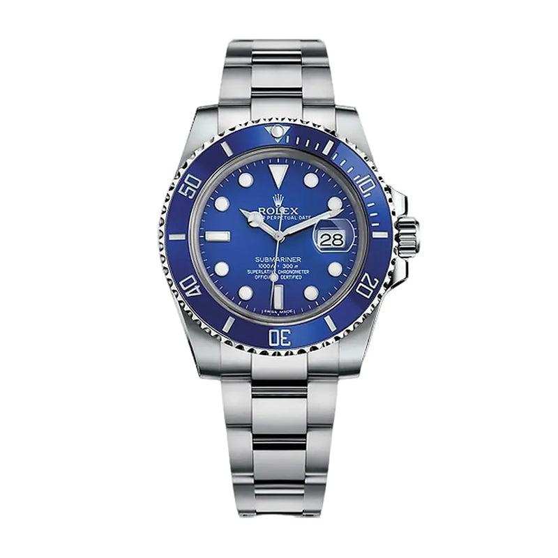 B- Submariner Blue Disc Watch 40MM