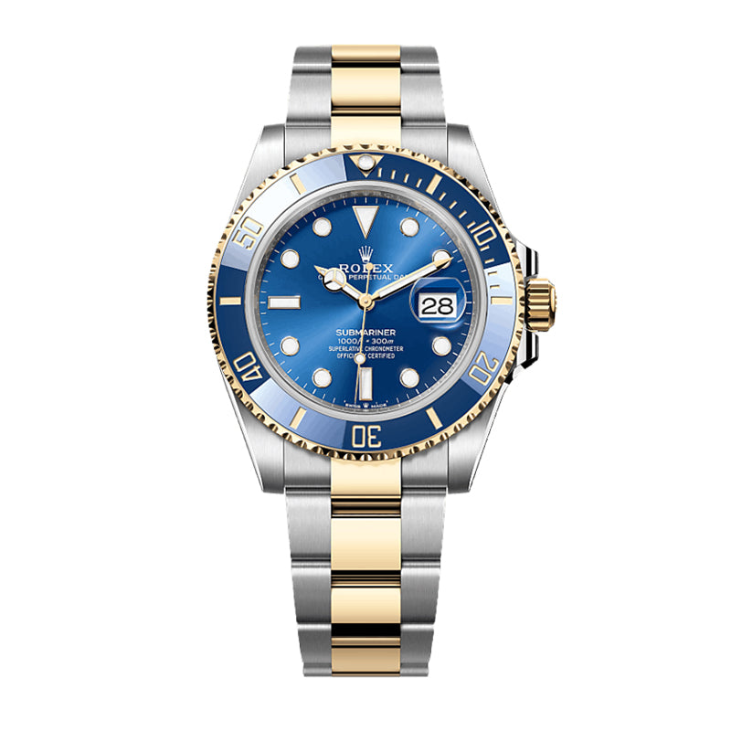 B- Submariner Date Oyster, 41 mm, Oystersteel and yellow gold