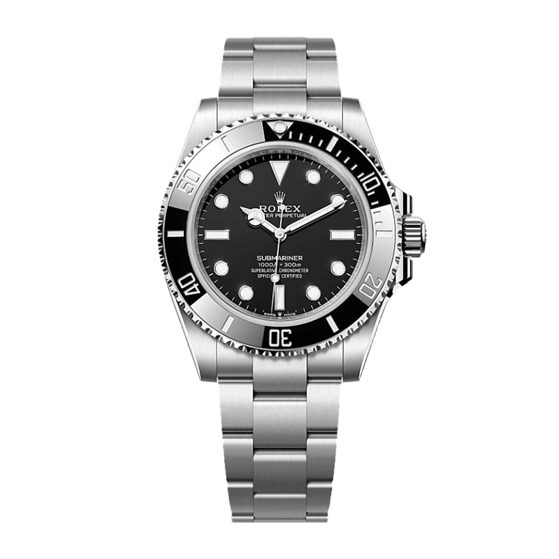 A- Submariner Oyster, 41 mm, Oystersteel