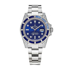 Submariner Date 18K White Gold Diamonds Sapphires 40MM