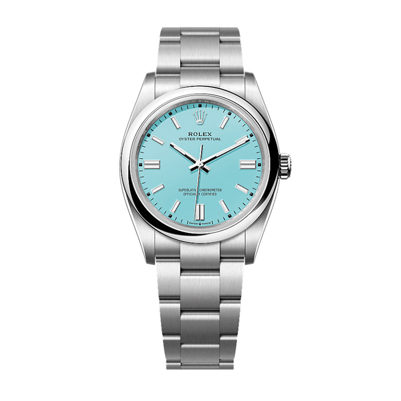 Oyster Perpetual – Turquoise Blue Dial