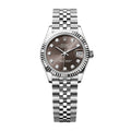 Datejust 31 Oyster, 31 mm, Oystersteel and white gold