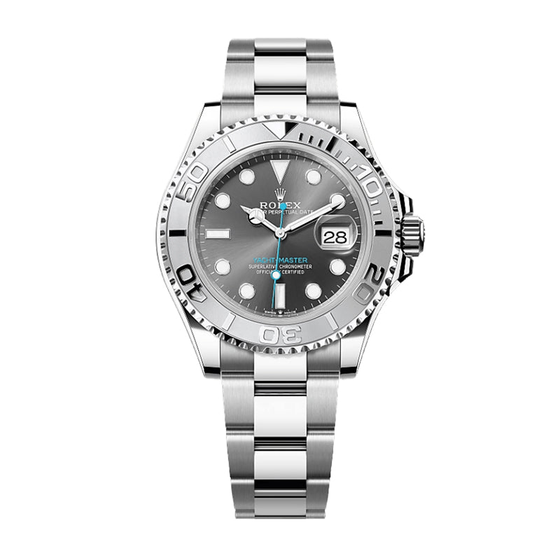 Yacht-Master 40 Oyster, 40 mm, Oystersteel and platinum