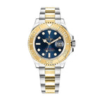 The Oyster Perpetual Yacht-Master Goldmix ( Gold & Blue Dial ) Stainless Steel 40mm