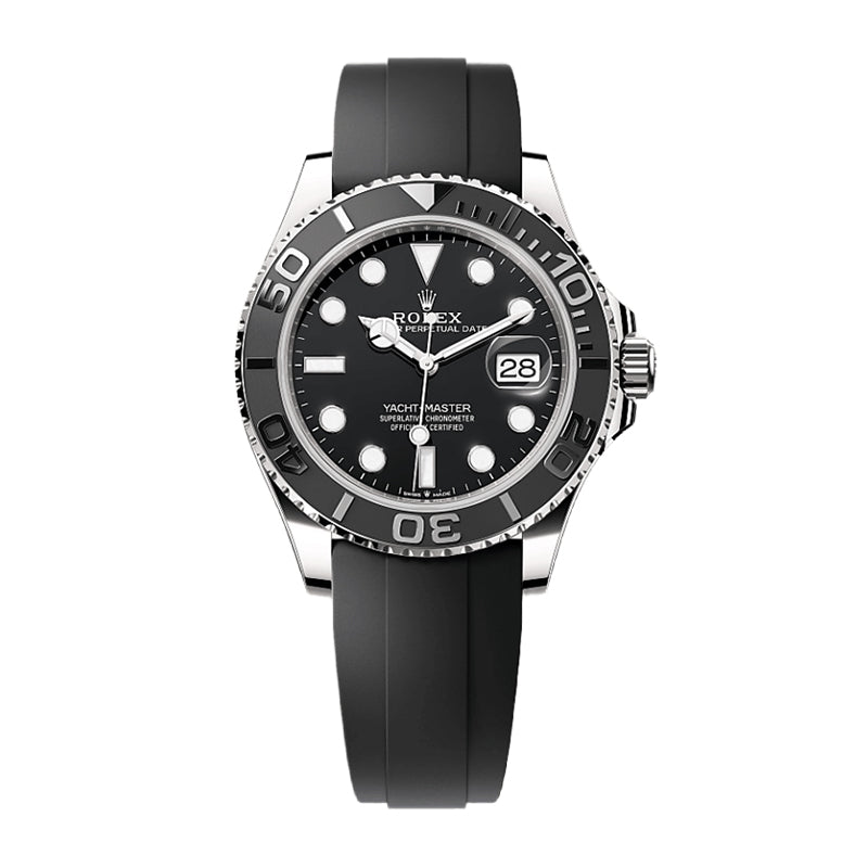 Yacht-Master 42 Oyster, 42 mm, white gold