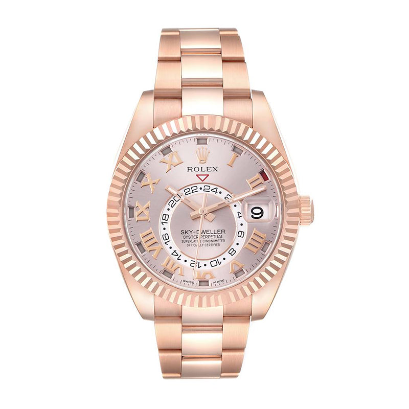 Sky-Dweller 18K Rose Gold Oyster