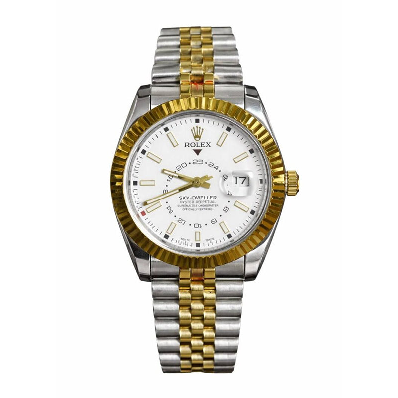 Sky-Dweller 42mm Oyster White Dial