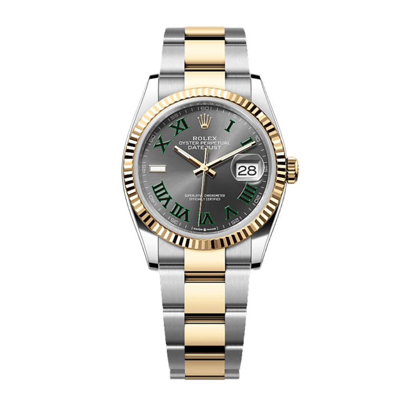 Datejust 36 Oyster, 36 mm, Oystersteel and yellow gold