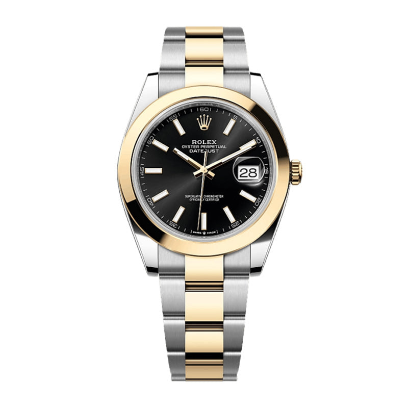 Datejust 41 Oyster, 41 mm, Oystersteel and yellow gold