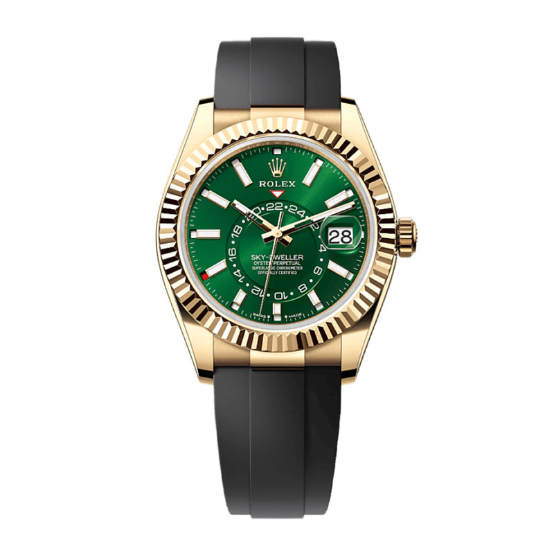 Sky-Dweller Oyster, 42 mm, yellow gold