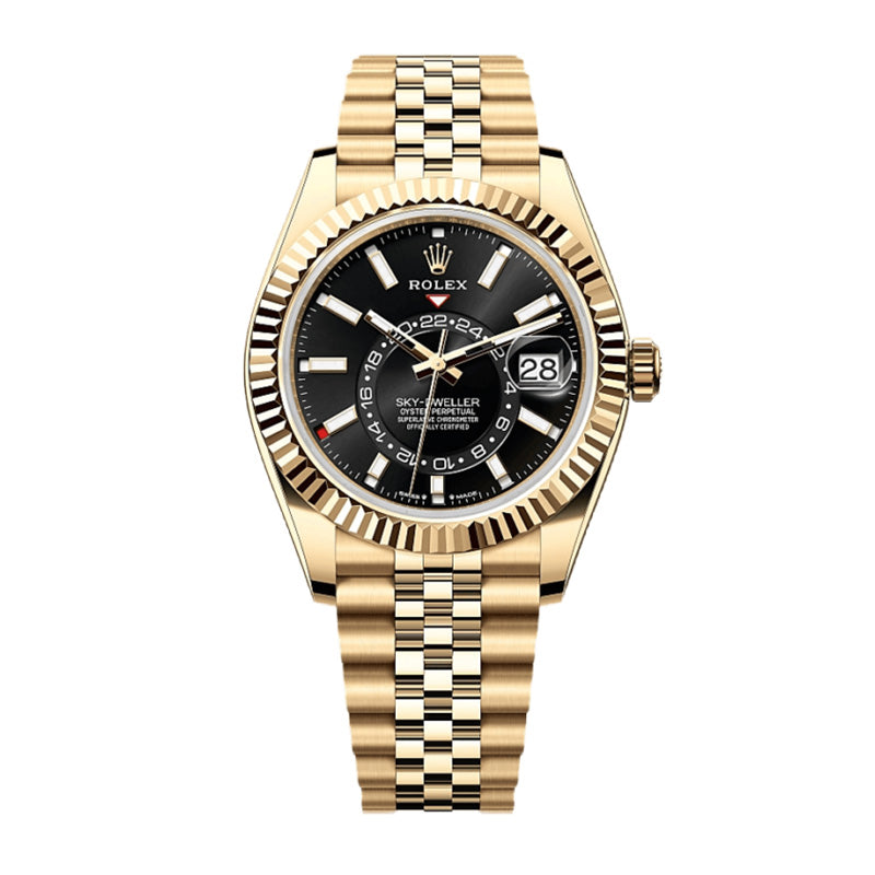 Sky-Dweller Oyster, 42 mm, yellow gold