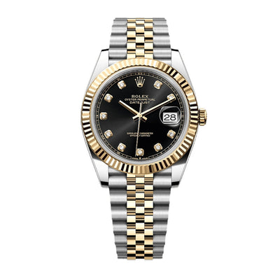 Datejust 41 Oyster, 41 mm, Oystersteel and yellow gold