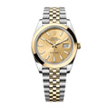 Datejust 41 Oyster, 41 mm, Oystersteel and yellow gold