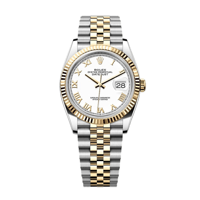 Datejust 36 Oyster, 36 mm, Oystersteel and yellow gold