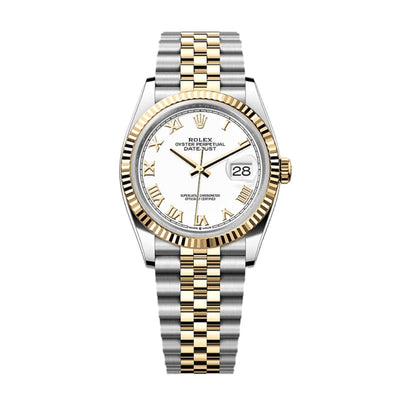 Datejust 36 Oyster, 36 mm, Oystersteel and yellow gold