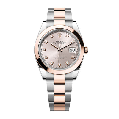 Datejust 41 Oyster, 41 mm, Oystersteel and Everose gold